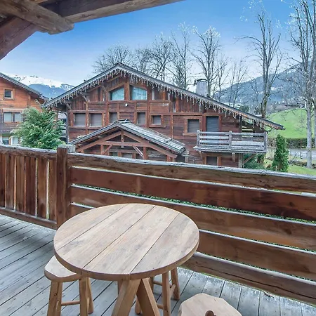 Duplex Renove Au Coeur De Megeve, 3 Chambres, Cheminee, Terrasse, Equipements Modernes. - Fr-1-569-72 Apartmán Megève