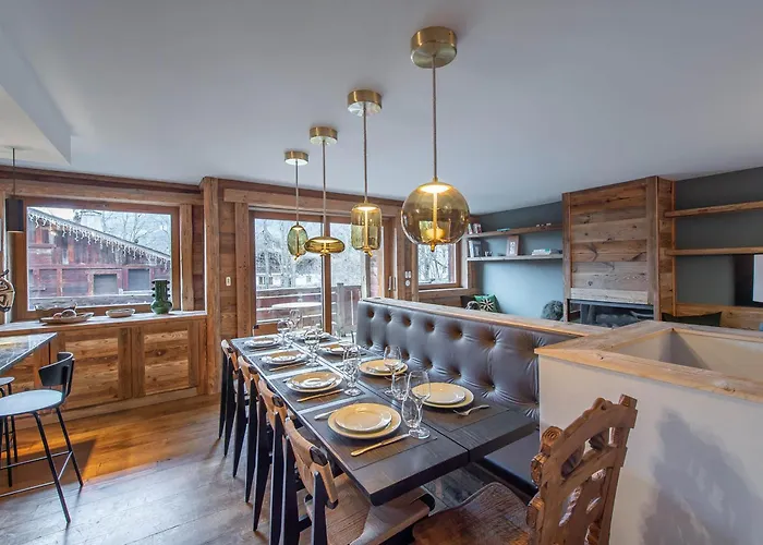 Lägenhet Duplex Renove Au Coeur De Megeve, 3 Chambres, Cheminee, Terrasse, Equipements Modernes. - Fr-1-569-72 Megève